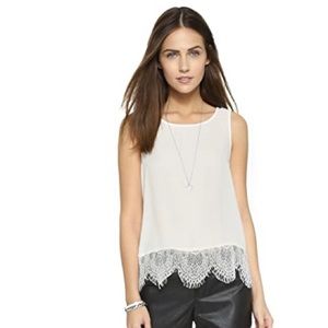 Cupcakes and cashmere brand lace top